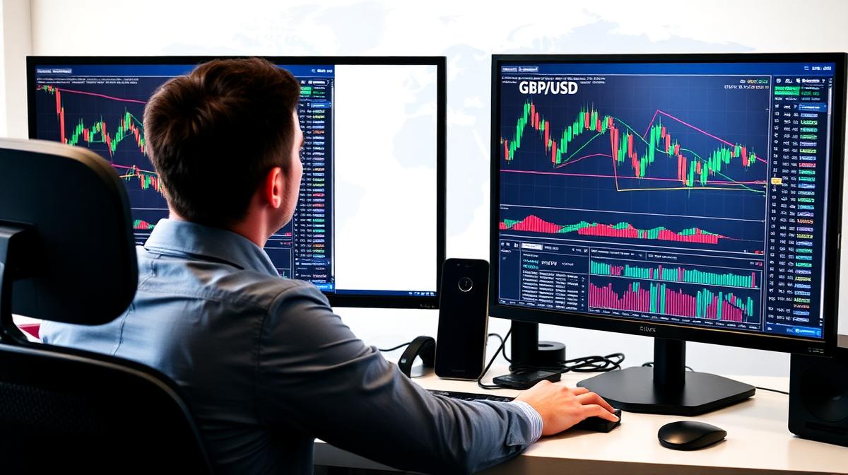 Forex correlation chart showing relationships between currency pairs