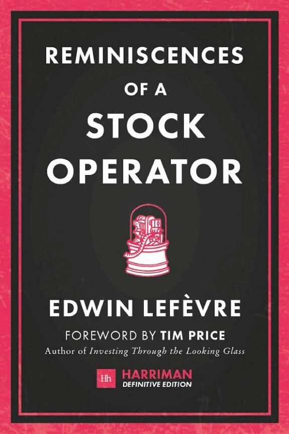 Book cover of Reminiscences of a Stock Operator by Edwin Lefèvre